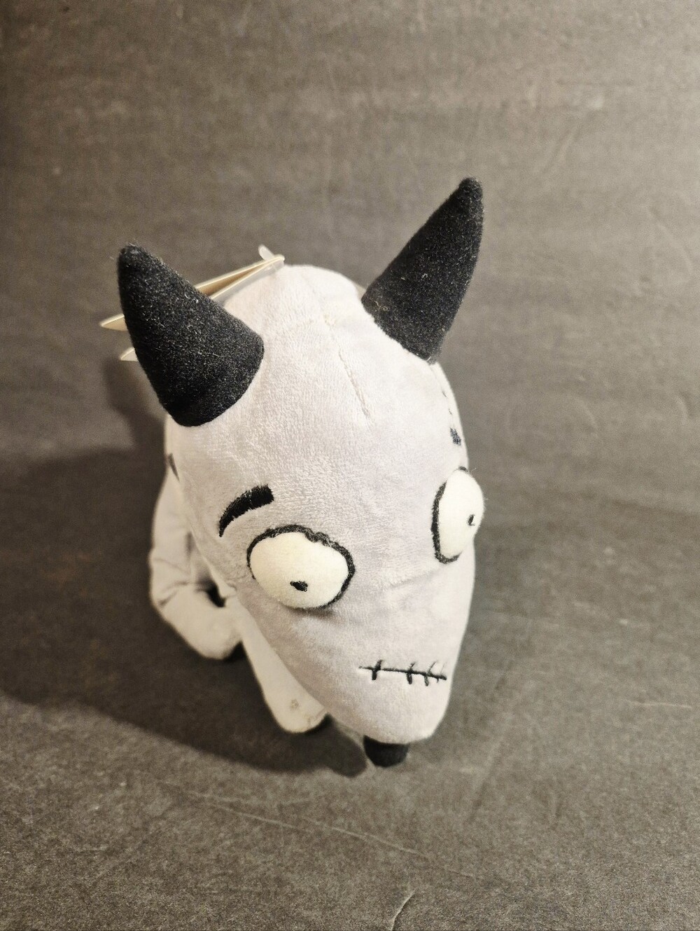 NWT Disney Parks Frankenweenie Sparky Dog Plush 9" Sitting